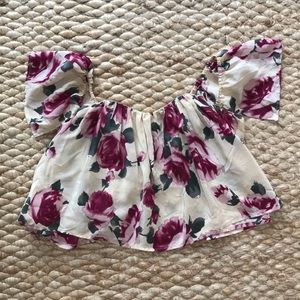 Stone Cold Fox Off the Shoulder top Size 1